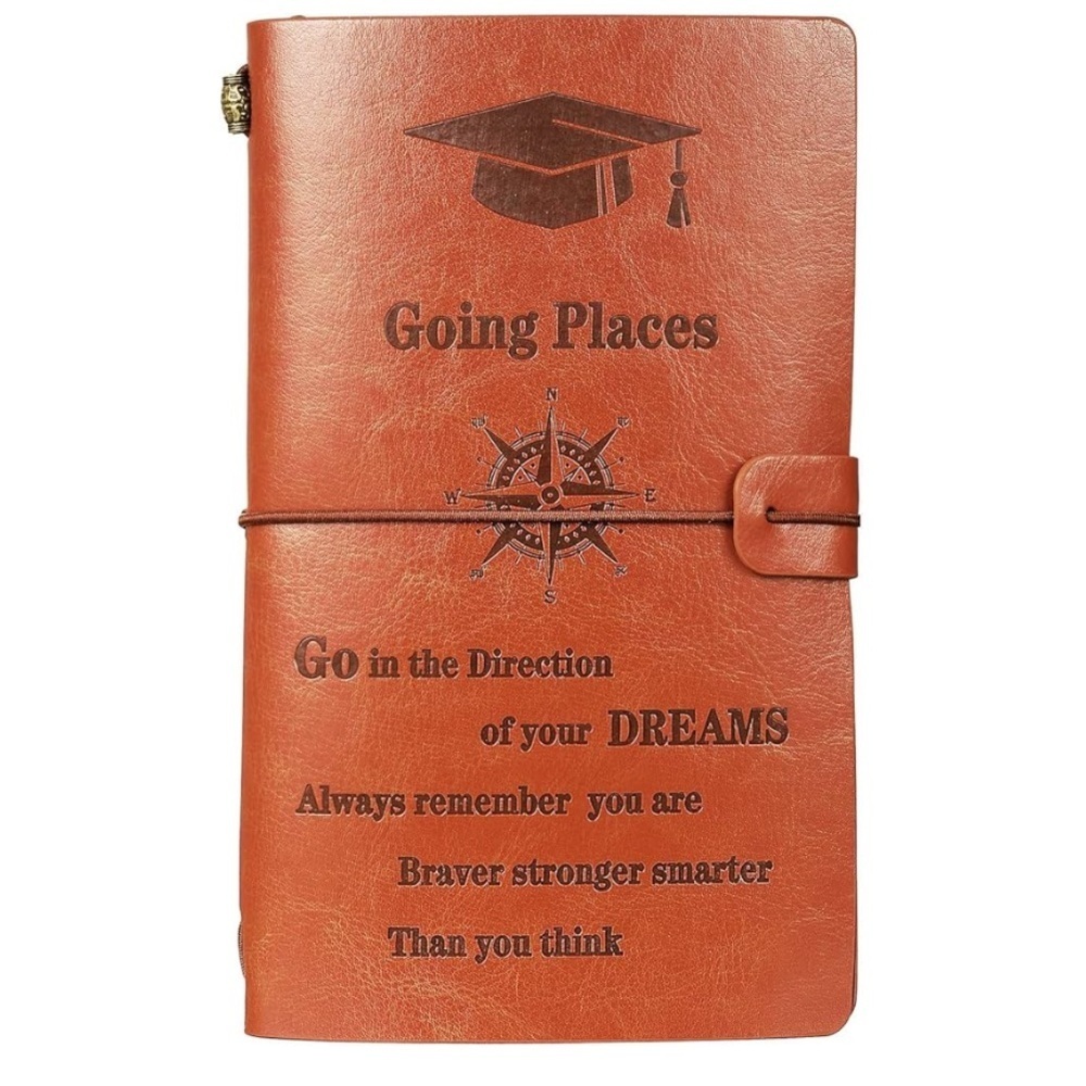 🆕 Graduation Gifts Leather Journal PURPLE
